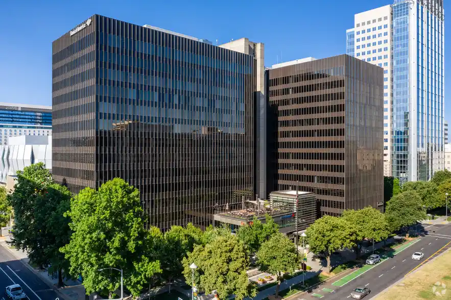 Office towers in downtown Sacramento
